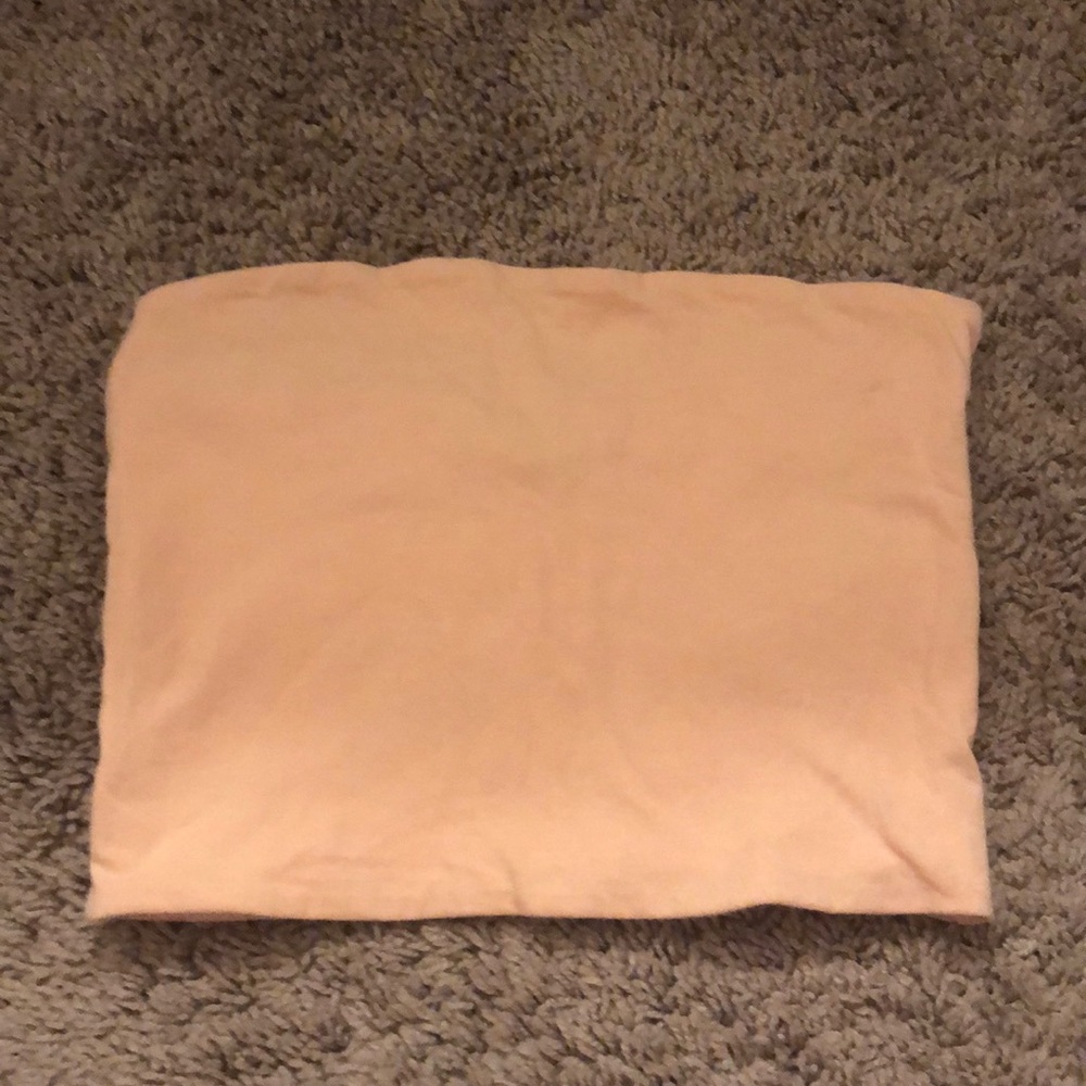 Peach tube top